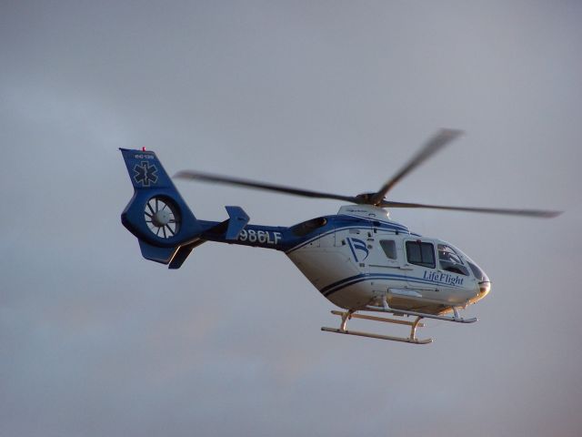 Eurocopter EC-635 (N986LF) - A LifeFlight helicopter doing touch and goes at the DeFuniak Springs Airport 11/13/08