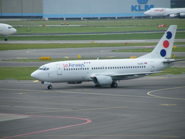 Boeing 737-700 (YU-ANV) - YU-ANV AT EGLL