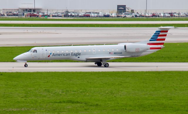 Embraer ERJ-135 (N804AE) - Flying vacant as Flight 9804 from EVV (May 1st, 2019) 