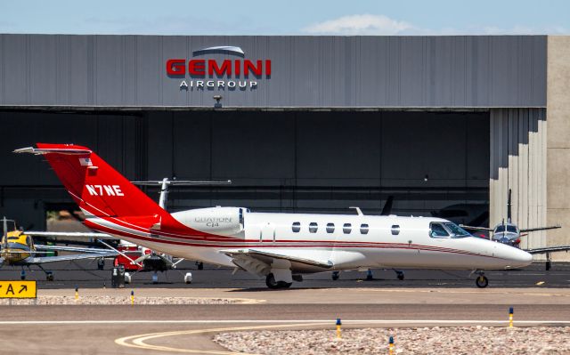 Cessna Citation CJ4 (N7NE) - Spotted at KSDL on April 19, 2020