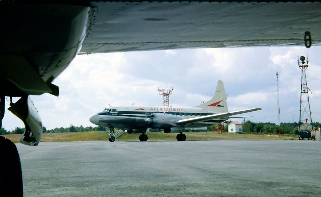 N5824 — - N5824 (121) of Allegheny Airlines. Photo was taken at Philipsburg - PSB on 22 September 1968.