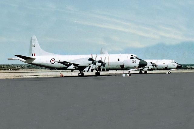 Lockheed P-3 Orion (ANZ4204) - Lockheed P3B Orions RNZAF NZ4204-NZ4205 RAAF Pearce (YPEA) late 1960s.