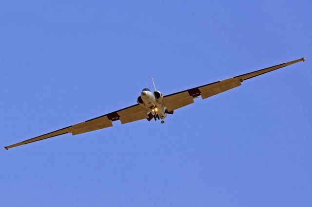 Lockheed ER-2 (80-1085) - Lockheed U-2S 80-1085 at Air Force Plant 42 in Palmdale, California on April 21, 2008.