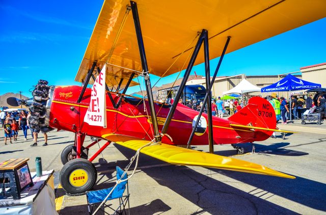 NC8708 — - NC8708 Curtiss-Wright  Travel Air D-4000 c/n 926 "Magic One" - N8708br /Barnstormers Biplane Ridesbr /br /21st Annual Apple Valley Airshow and NAPA Car Showbr /br /KAPV - Apple Valley Airportbr /Photo: Tomás Del Corobr /October 12, 2024