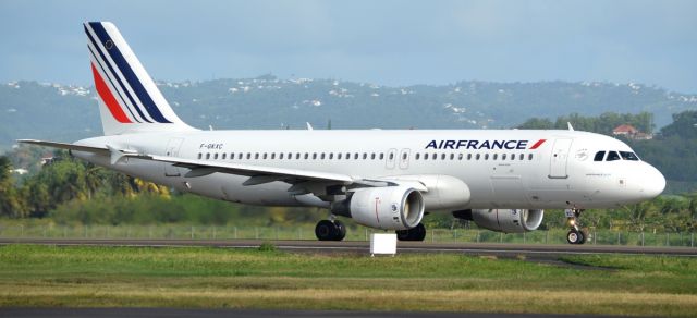 Airbus A320 (F-GKXC) - Backtrack