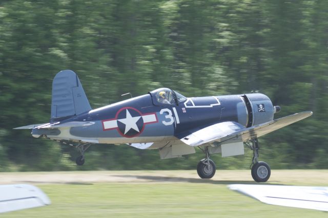 VOUGHT-SIKORSKY V-166 Corsair (N46RL) - Goodyear FG-1D Corsair at Warbirds over the Beach in Virginia Beach, VA on Saturday, 16 May 2015.