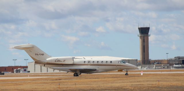 Cessna Citation X (PR-FNP) - 022014 on the Cessna ramp behing the Flight Safety facility