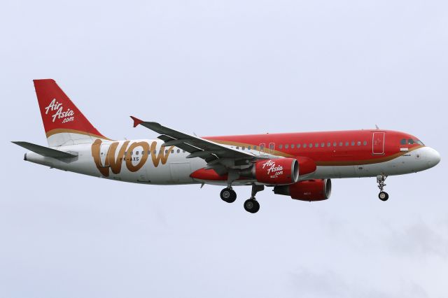 Airbus A320 (PK-AXS) - "WOW" livery