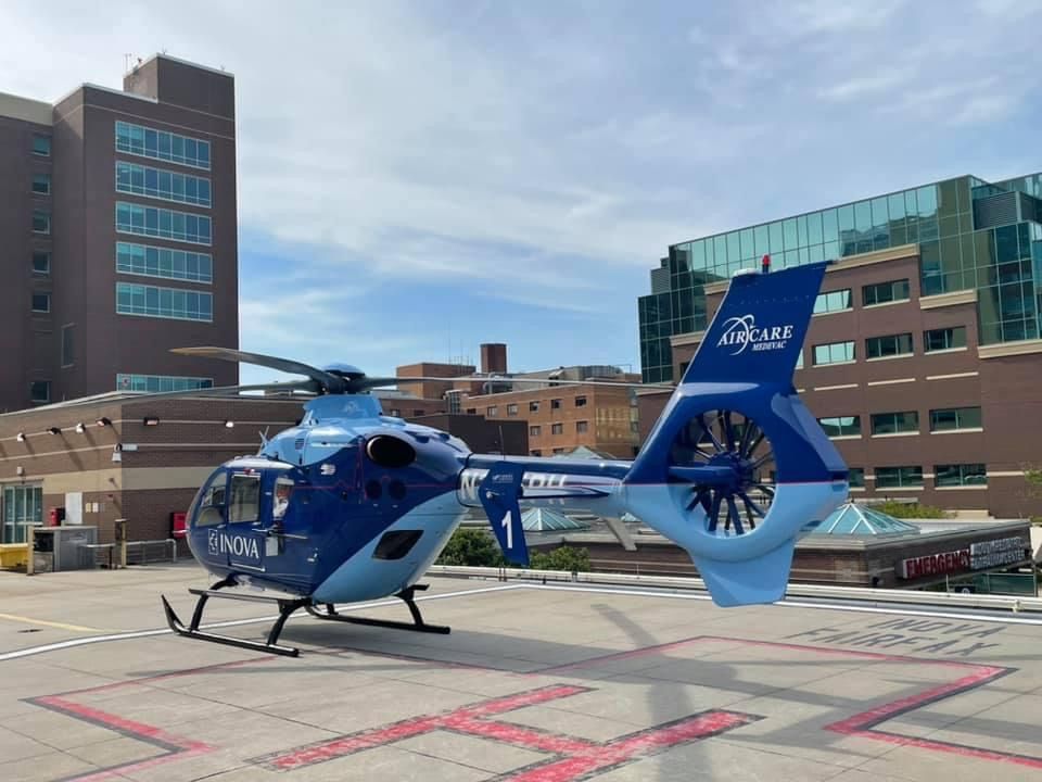 N305PH — - New livery on AirCare 1 at Fairfax Hospital -Credit AirCare
