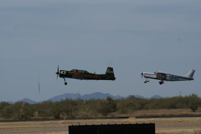 YAKOVLEV Yak-52 (N556TR) - DEPARTURE FROM MMHO TO ALAMOS