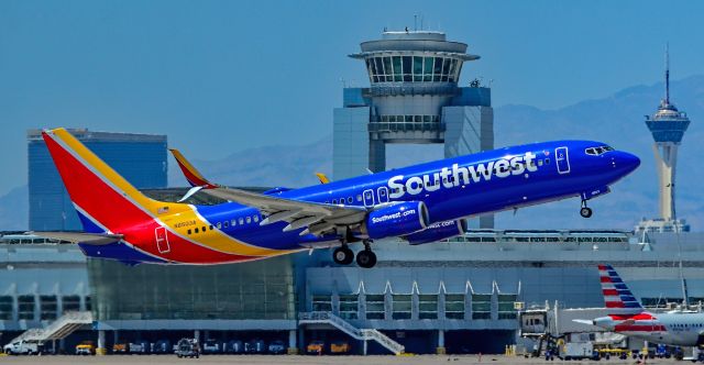 Boeing 737-800 (N8503A) - N8503A Southwest Airlines Boeing 737-8H4 s/n 38813 - Las Vegas - McCarran International Airport (LAS / KLAS)br /USA - Nevada July 9, 2019br /Photo: Tomás Del Coro