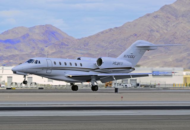 Cessna Citation X (N765XJ) - N765XJ 2006 Cessna 750 C/N 750-0265  Las Vegas - McCarran International (LAS / KLAS) USA - Nevada, May 19, 2011 Photo: Tomás Del Coro