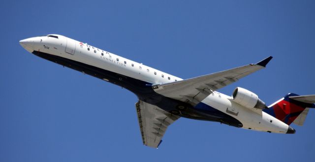 Canadair Regional Jet CRJ-200 (N614SK) - Departure Sky West ~ Delta 4855 to KSLC   06-15-2015