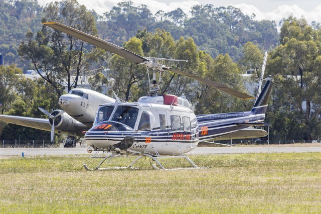 Bell UH-1V Iroquois (C-FNTR) - Great Slave Helicopters (C-FNTR) Bell 205B, operated by Jayrow Helicopters as Helitack 237, at Albury Airport