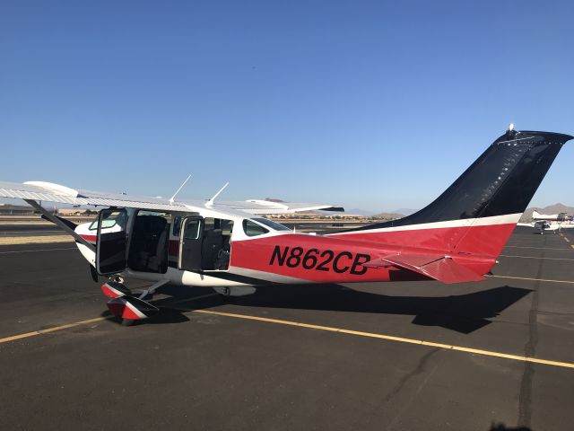 Cessna 205 (N862CB) - Preflight