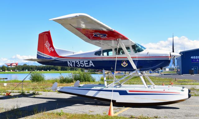 Cessna Skywagon (N735EA) - Cessna A185F Skywagon 185 N735EA in Anchorage 