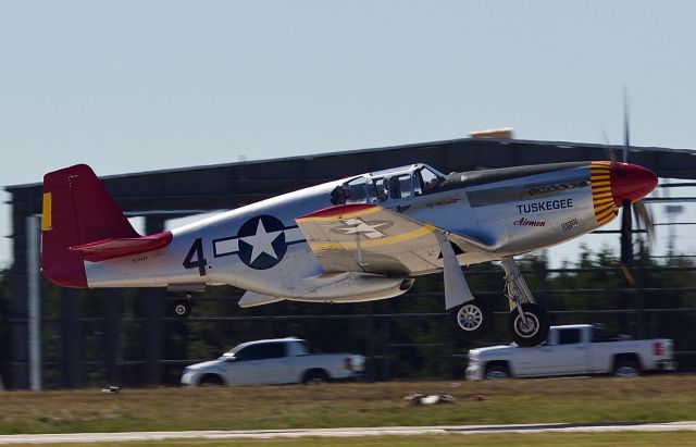 North American P-51 Mustang (NL61429) - P-51C Mustang "Tuskegee Airman" Performing at the 2018 Commemorative Air Force Wings Over Dallas Airshow (Please view in "full" for highest image quality)