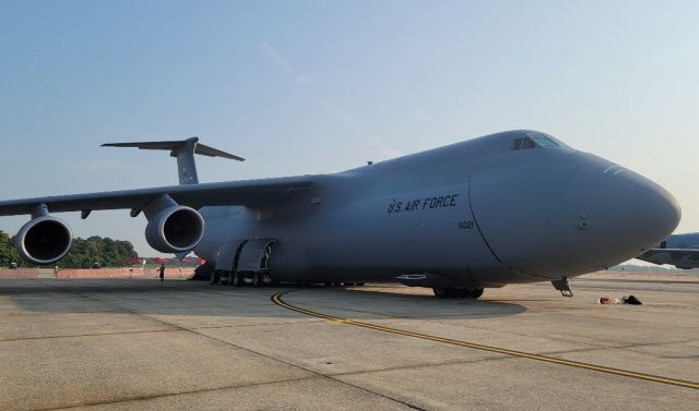 LOCKHEED C-5 Super Galaxy (86-0021) - C-5M Super Galaxy on display at Andrews Air & Space Expo 2022