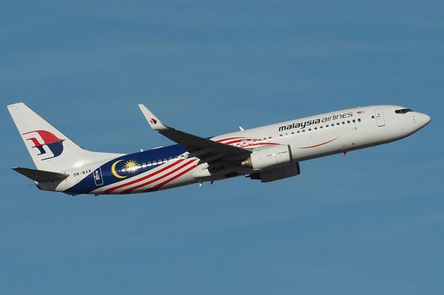 Boeing 737-800 (9M-MXB) - Boeing 737-8 cn 40129 ln 3458. MAS 9M-MXB showing the Negaraku Malaysia Flag livery, departed rwy 21 YPPH 16 April 2022