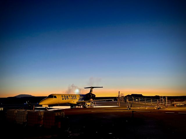 Embraer ERJ-145 (N801AE) - Early morning deicing