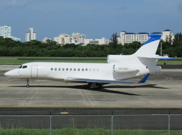 Dassault Falcon 7X (N616MP)