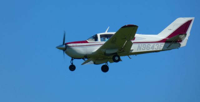 BELLANCA Viking (N9643E) - About to touch down is this 1977 Bellanca 17/31A Super Viking in the Summer of 2024.
