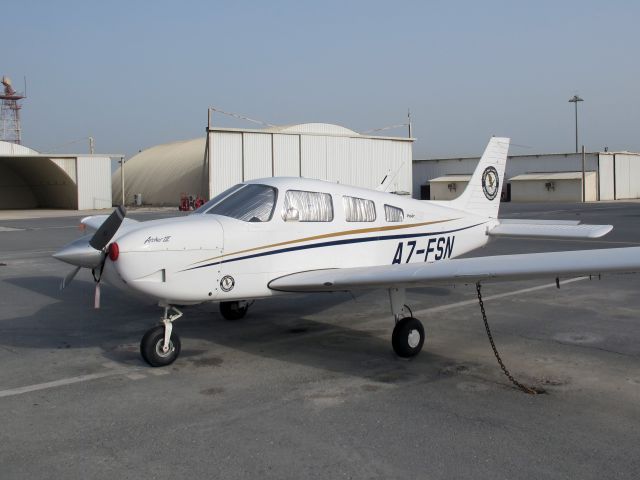 Piper Cherokee (A7-FSN)