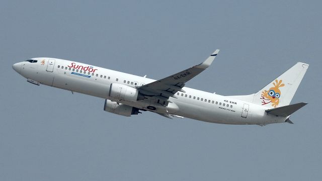 Boeing 737-800 (4X-EKR) - 07/04/2018: El-Al plane for Sun-dOr.