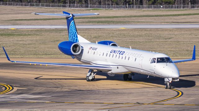 Embraer EMB-145XR (N12145) - Some 7 months later, returning to JAN sporting United's new livery!