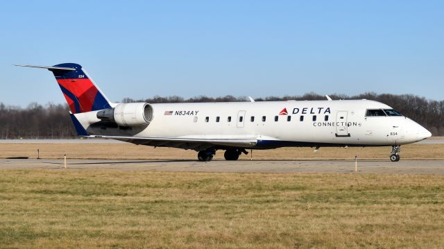 Canadair Regional Jet CRJ-200 (N834AY) - Since retired