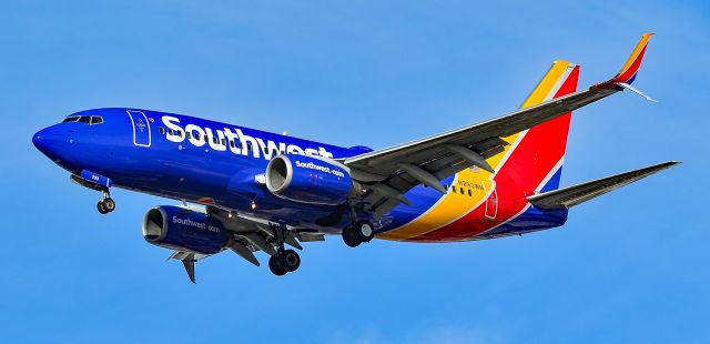 Boeing 737-700 (N293WN) - N293WN 2007 Boeing 737-7H4 s/n 36612 - McCarran International Airport (KLAS)br /October 21, 2021br /Photo: TDelCoro br /(Harry Reid International Airport  (KLAS)