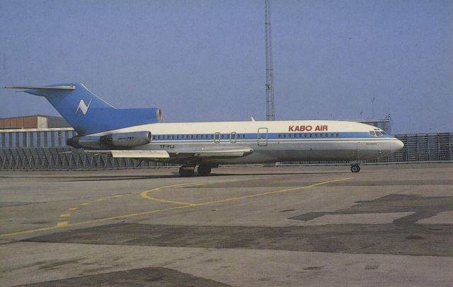 Boeing 727-100 (TF-FLJ) - SCANNED FROM POSTCARDbr /KAHO AIR