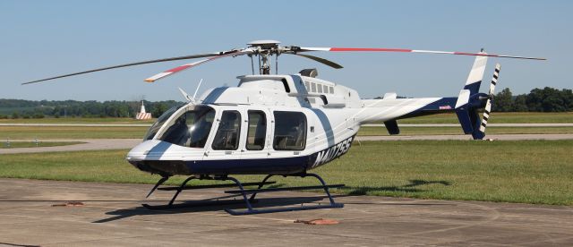 Bell 407 (N407SS) - Nice bird parked on ramp in June of 2020