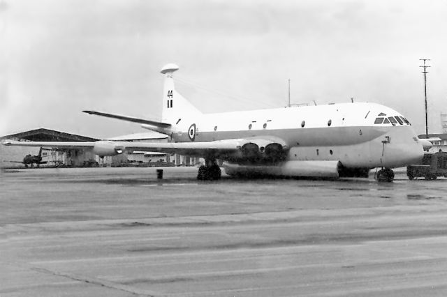 XV244 — - Hawker Siddeley Nimrod MR1 RAF XV244  Butterworth (WMKB) mid 1970s.