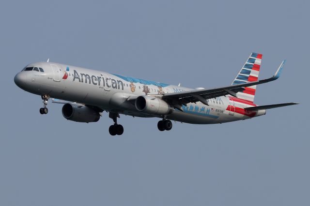 Airbus A321 (N167AN) - AA 1148 arriving from Dallas - Fort Worth