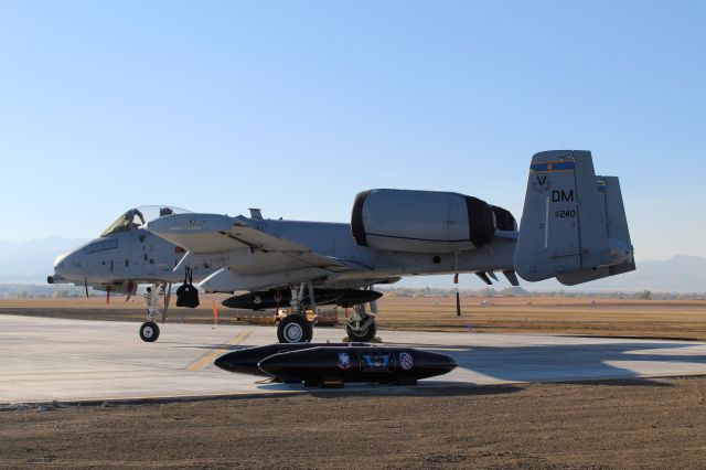 Fairchild-Republic Thunderbolt 2 (80-0241) - A10 demo team parked after the show.