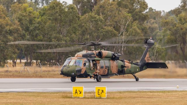 Sikorsky S-70 (A25110) - Sikorsky S-70A-9 of Australian Army Aviation Regiment.