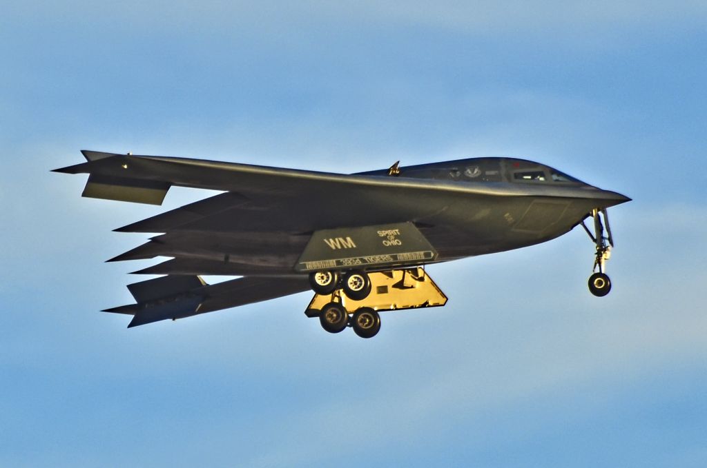 Northrop Spirit (82-1070) - Northrop Grumman B-2 Spirit AV-5 82-1070 Spirit of Ohio - 393d Bomb Squadron "Tigers"<br><br>TDelCoro<br>Red Flag 14<br>January 27, 2013