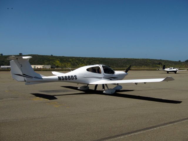 Diamond Star (N566DS) - At Half Moon Bay (KHAF) on 5/5/2011