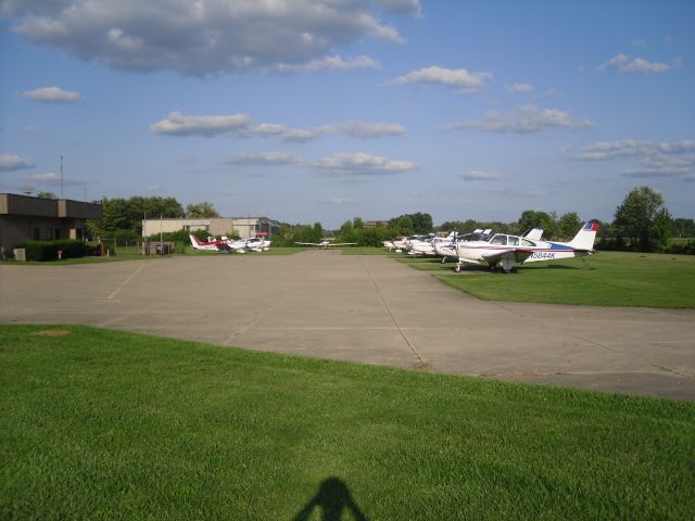 — — - Blue Ash Aviations ramp