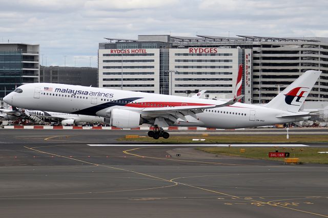 Airbus A350-900 (9M-MAD) - on 26 November 2018