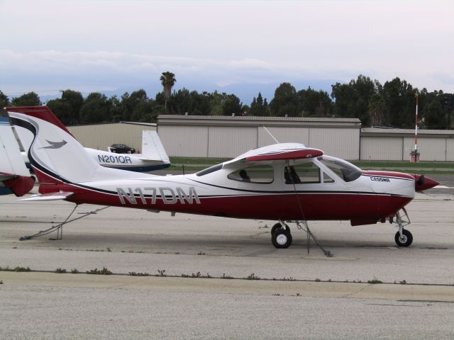 Cessna Cardinal (N17DM) - On the ramp at Fullerton