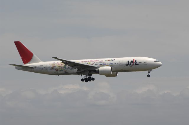 Boeing 777-200 (BON8981) - Final Approach to Haneda Intl Airport R/W22 on 2011/7/5 Aloha Jet c/s