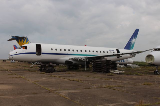 Embraer 170/175 (N736A) - Owned by Saudi Aramco as a VIP jet. Stored in 2018