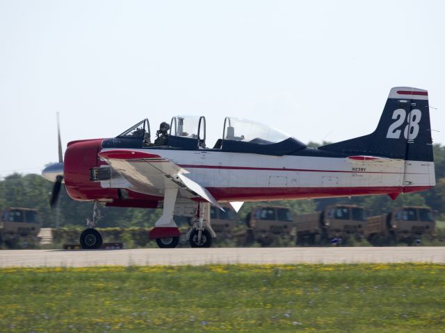 North American Rockwell Buckeye (N238V) - Oshkosh 2013!