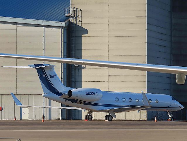 Gulfstream Aerospace Gulfstream V (N233LT) - I took this picture on  Feb 18, 2019.