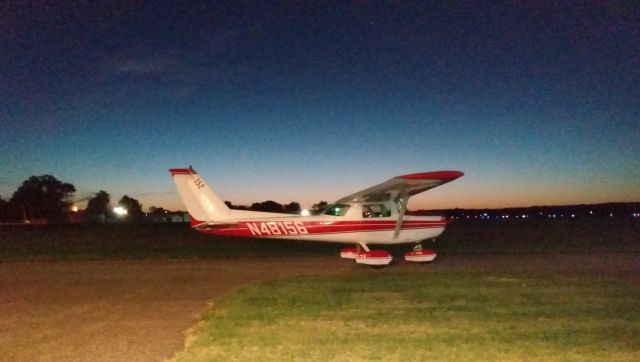 Cessna 152 (N48156) - Waiting for dark.