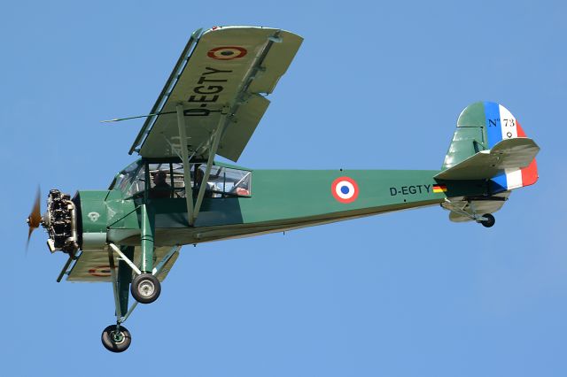 FIESELER Storch (D-EGTY) - OTT19, Morane-Saulnier MS-506L Criquet