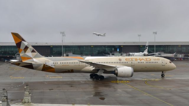 Boeing 787-9 Dreamliner (A6-BLP) - Etihad Airways Boeing 787-9 Dreamliner A6-BLP in Brussels 