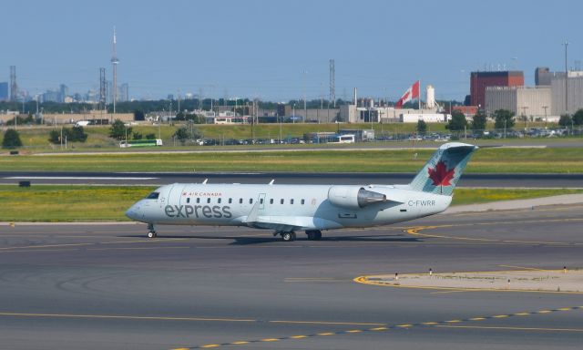 Canadair Regional Jet CRJ-100 (C-FWRR) - Air Canada Express Bombardier CRJ-100ER C-FWRR in Toronto 